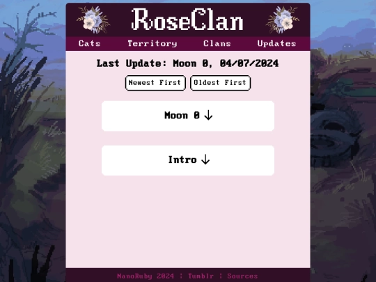 log screenshot