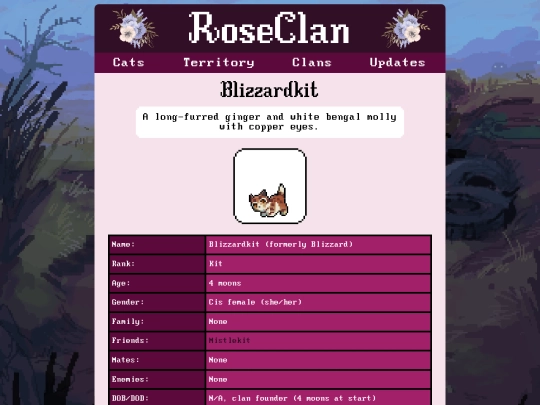 roseclancats/blizzardkit screenshot