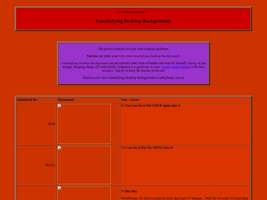 index screenshot