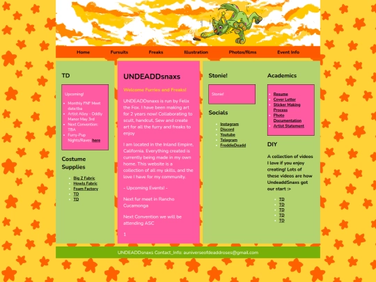 homepage screenshot
