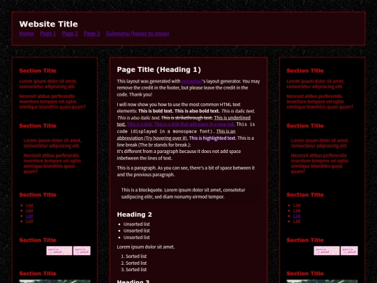 index screenshot