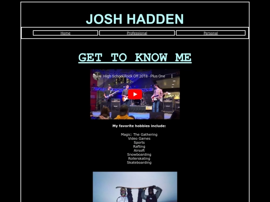 personal screenshot