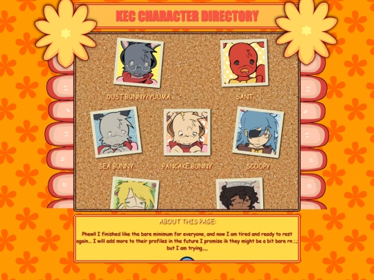 archivedwebpages/kamifubukientertainmentcenter/characters/charactershome screenshot