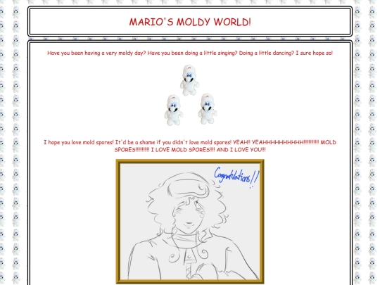 test/moldy screenshot