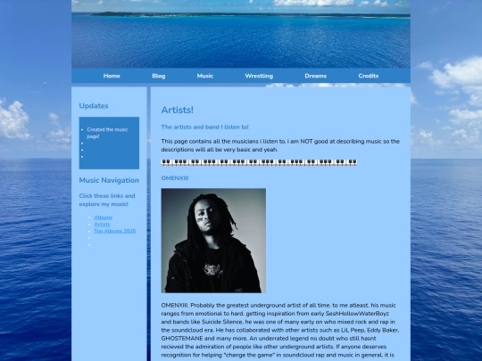 artists screenshot
