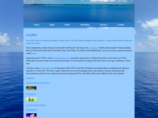 credits screenshot