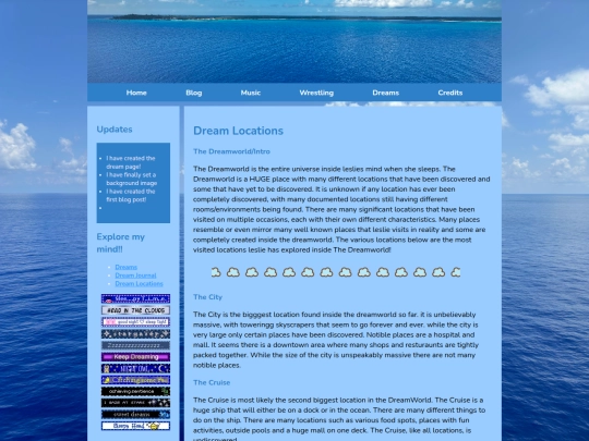 dreamlocations screenshot
