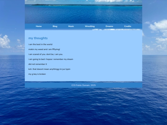 thoughts screenshot