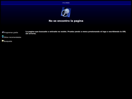 not_found screenshot