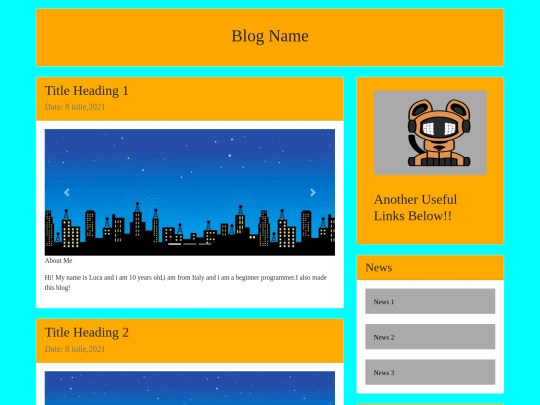 primul meu web-site screenshot