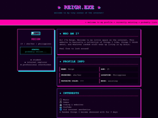 index screenshot