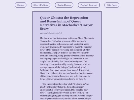 brain-dump/queer-ghosts screenshot