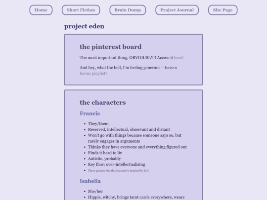 project-journal/eden screenshot