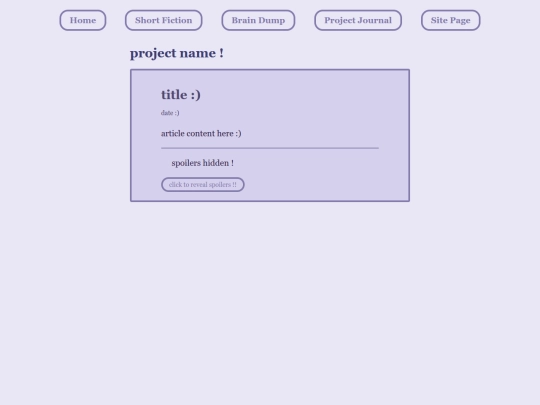 project-journal/journal-template screenshot