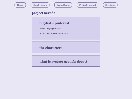 project-journal/nevada screenshot