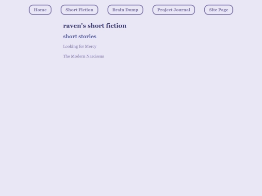short-fiction screenshot