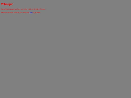 not_found screenshot