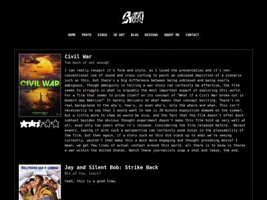 Reviews screenshot