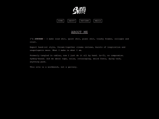 aboutme screenshot