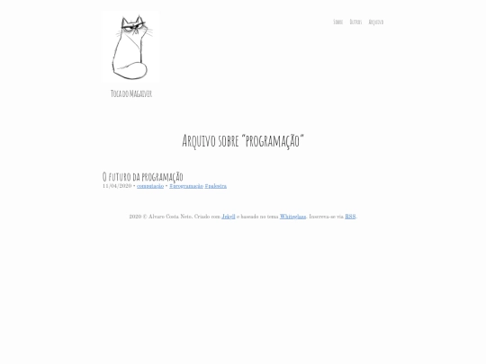 tags/programacao screenshot