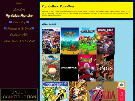 popculture screenshot