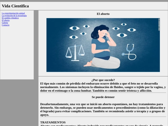 CIENCIA/abo screenshot