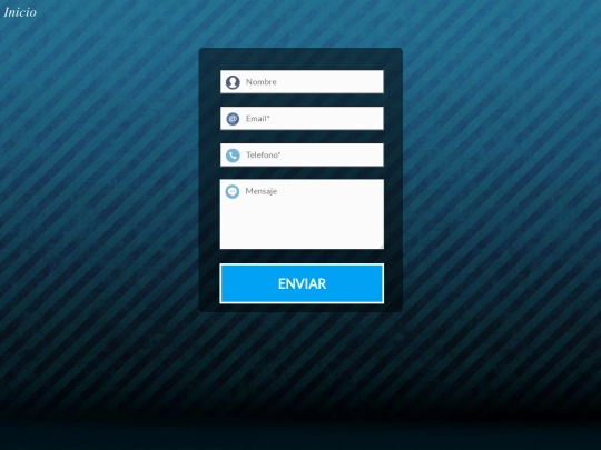 CURSOS/formulario screenshot