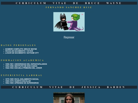 curriculum screenshot