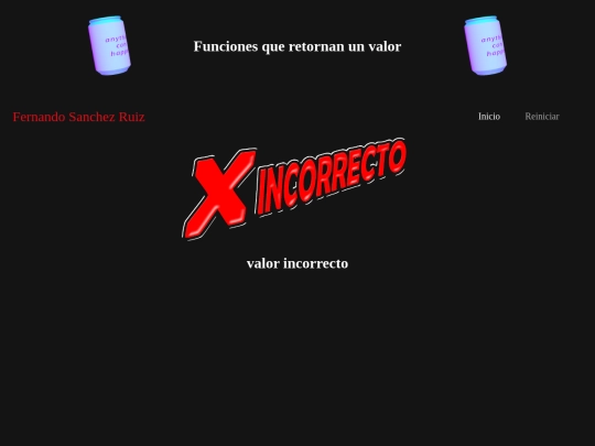 funcionvalores screenshot