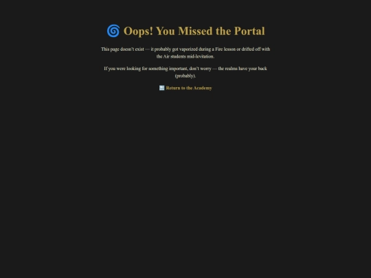 not_found screenshot