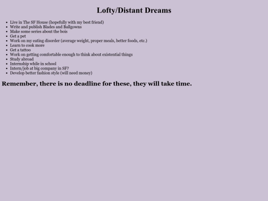 diy futures/dreams screenshot