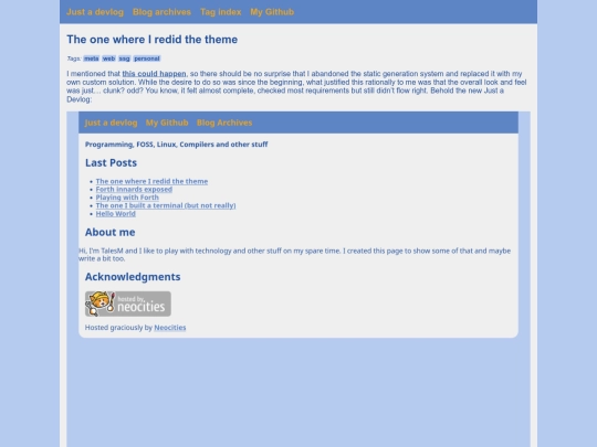 2022/10/05/the-one-i-redid-the-theme screenshot