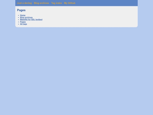 pages screenshot