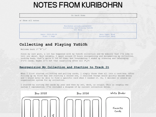 notes/collecting-and-playing screenshot