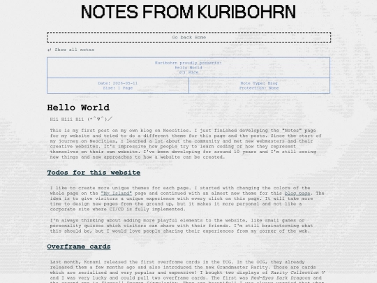 notes/hello screenshot