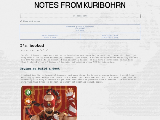 notes/im-hooked screenshot