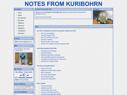 webtoy/quiz screenshot