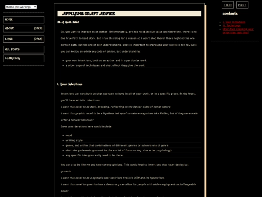 posts/2023-04-26-Applying-Craft-Advice screenshot