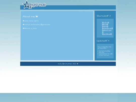 aboutme screenshot