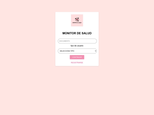 login screenshot