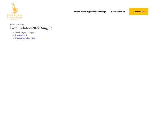 sitemap screenshot