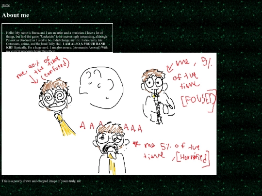 aboutpage screenshot