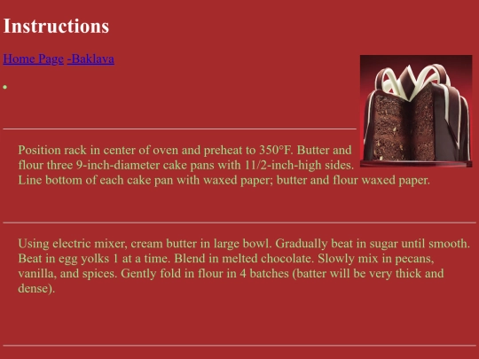 Cake screenshot
