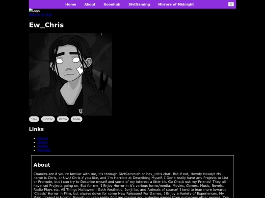 ewchrisprofilepage screenshot