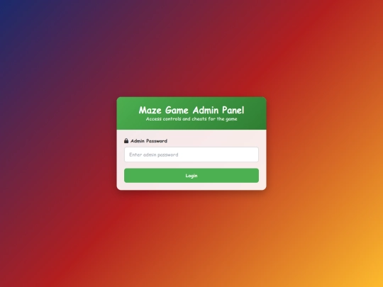 adminpanel screenshot