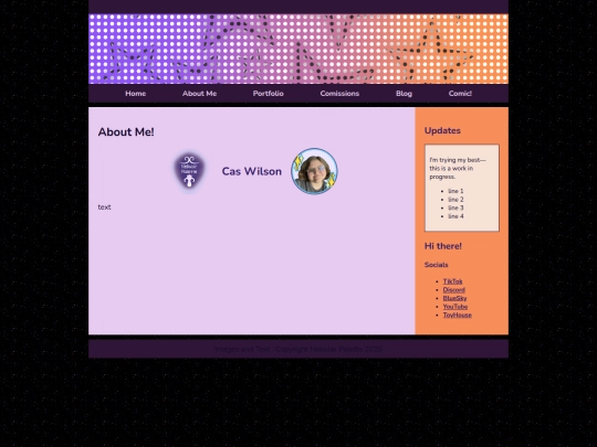 Aboutme screenshot