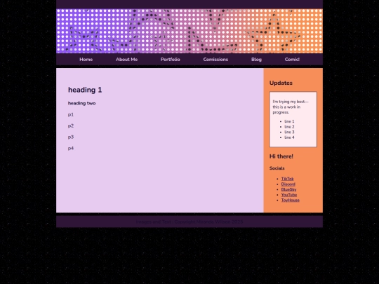 Portfolio screenshot