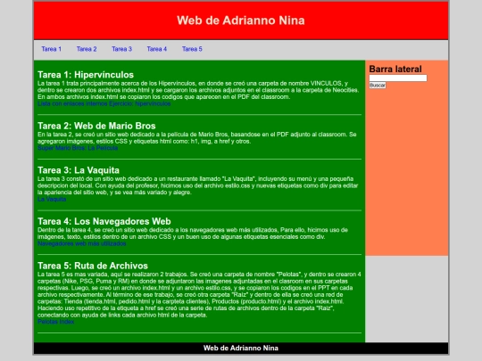 index screenshot