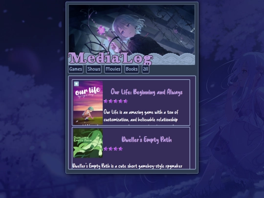 medialog/games screenshot