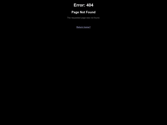 not_found screenshot